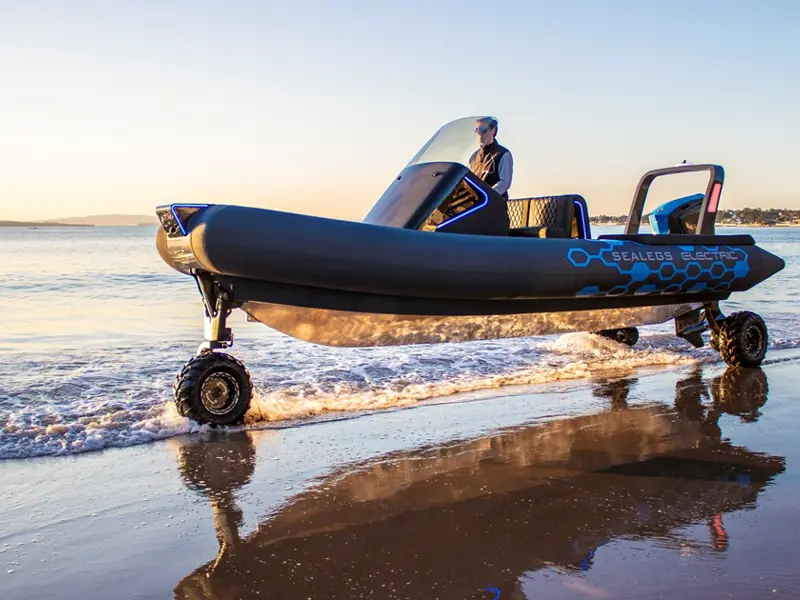 Sealegs 7.5M (24'7") Electric RIB