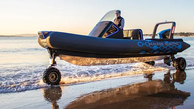 Sealegs 7.5M (24'7") Electric RIB