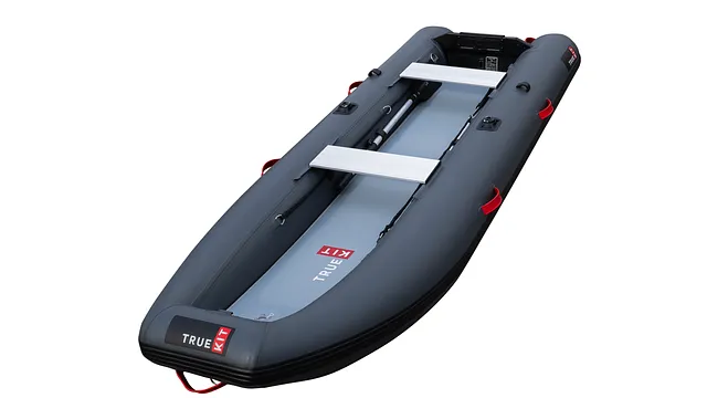 True Kit Tactician - Stealth Edition - Inflatable Fishing Kayak 3.5m
