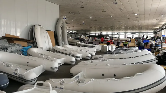 Nautilus Inflatables RIB 350ALA alloy hull.