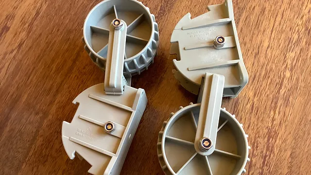 Nautilus Inflatables Dinghy Dolly Wheels.